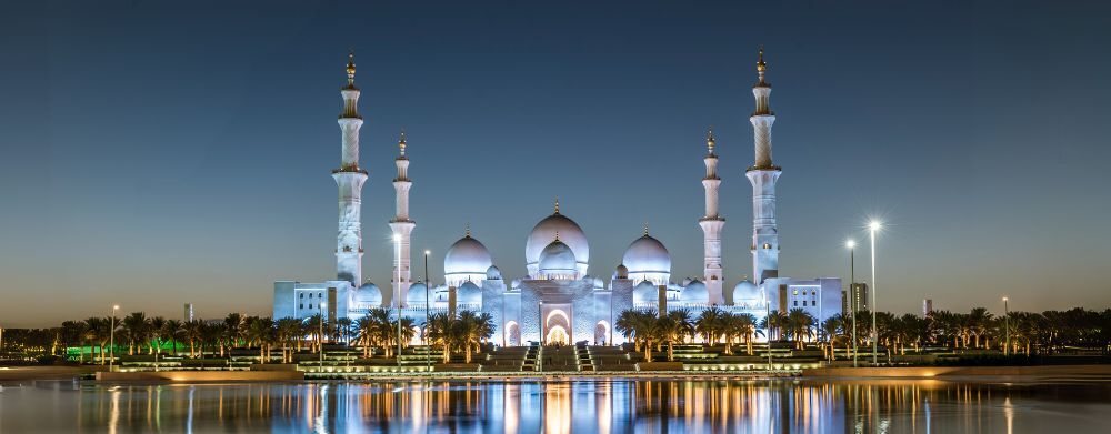 Night in Abu Dhabi