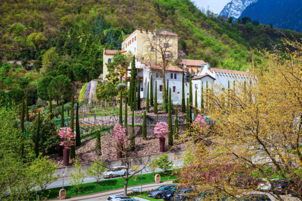 German-travellers-trends View of the botanical gardens of Merano, loved by german travellers