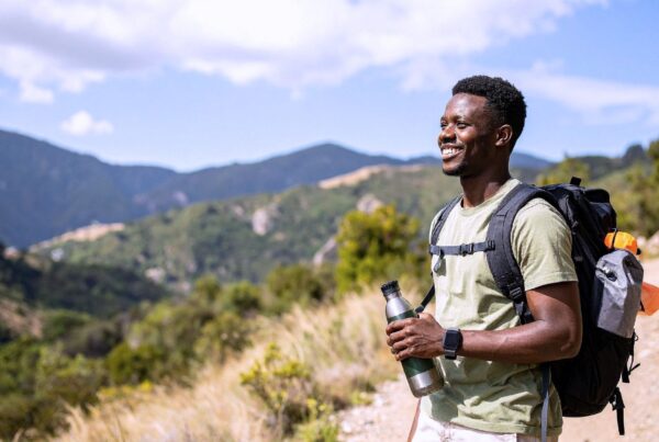 USA travel experiences: a Young black man goes trekking in the mountains