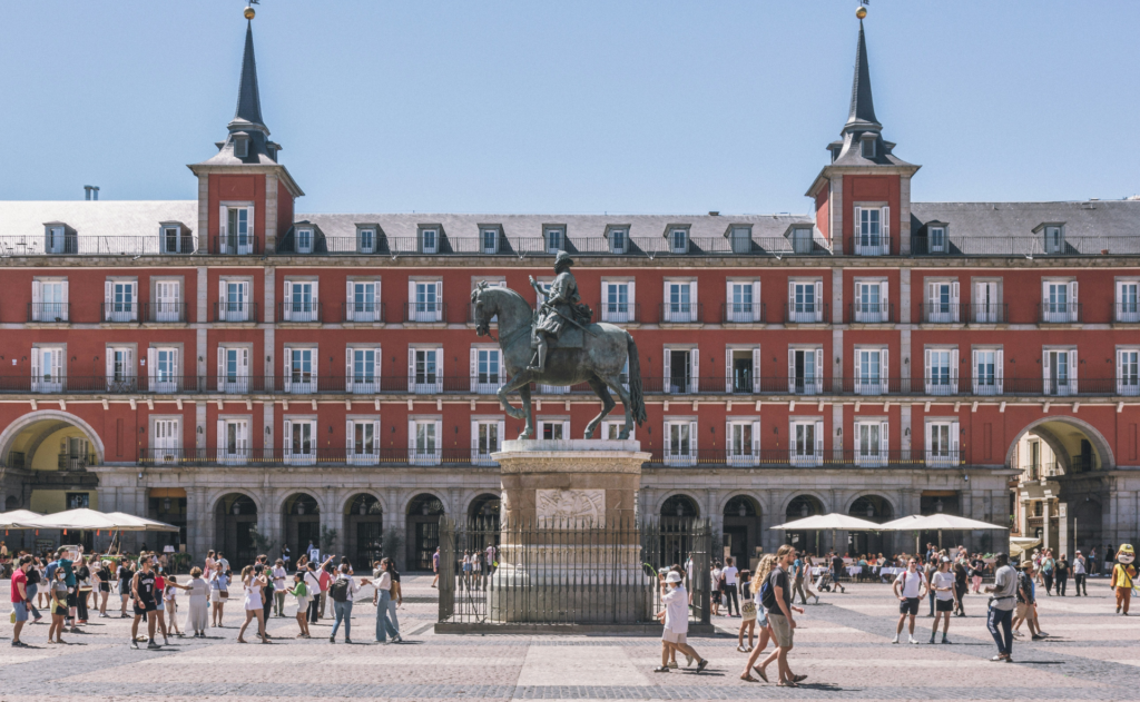 latin american tourism trends in europe 2026 - a view of Madrid