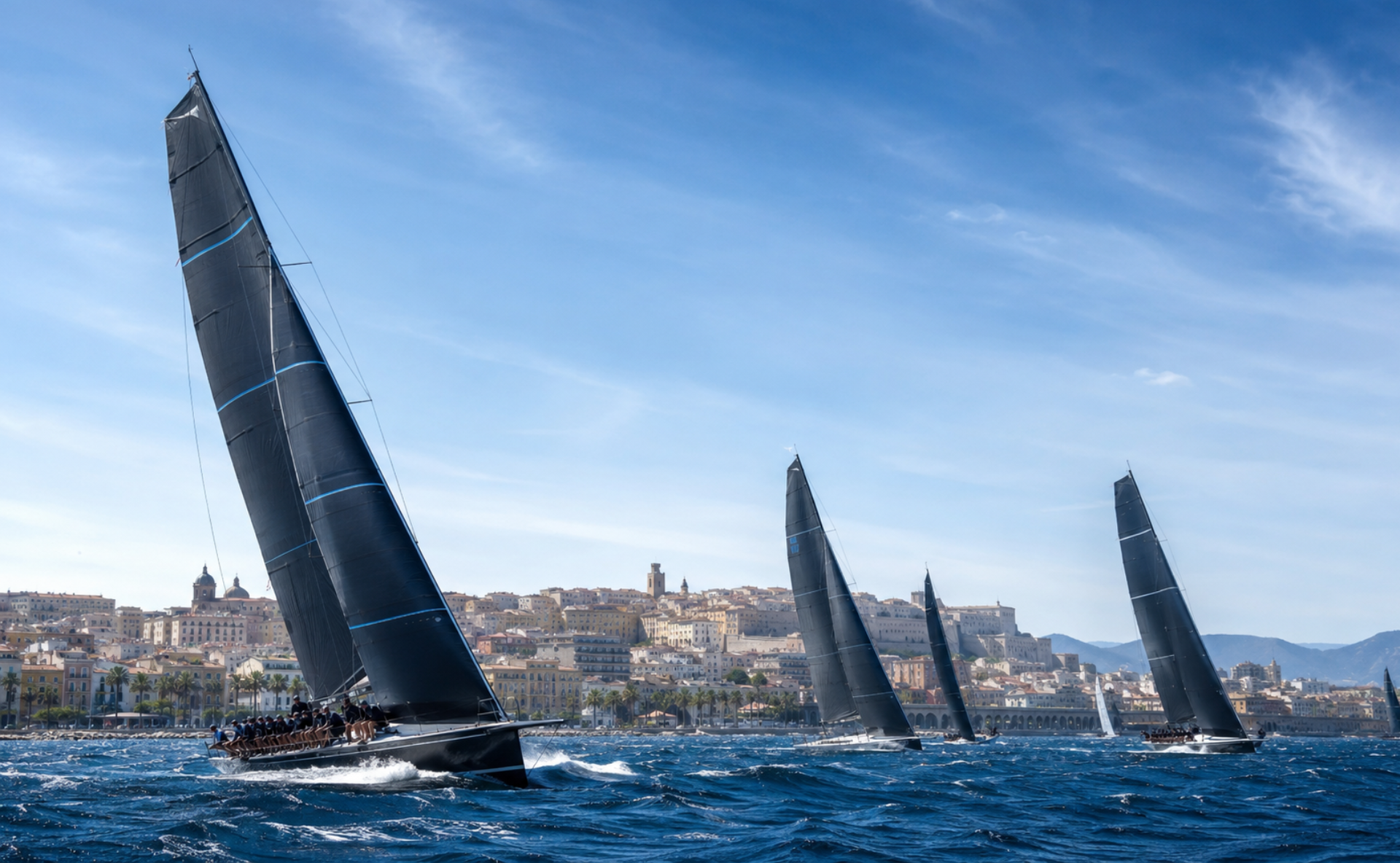 America's Cup Preliminary Regatta in Cagliari